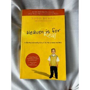 "Heaven Is For Real" By Todd Burpo & Lynn Vincent Paperback Book